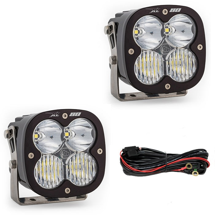 Jeep JL/JT Rubicon Steel Bumper LED Light Kit XL 80 Baja Designs - Image 1