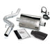 Monster Exhaust System Single Exit Black Ob Round Tip 97-99 Jeep 2.5/4.0L Wrangler Banks Power - Image 1