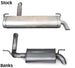 Monster Exhaust System for 18-23 Jeep Wrangler JL 3.6L, 4-Door Banks Power - Image 3