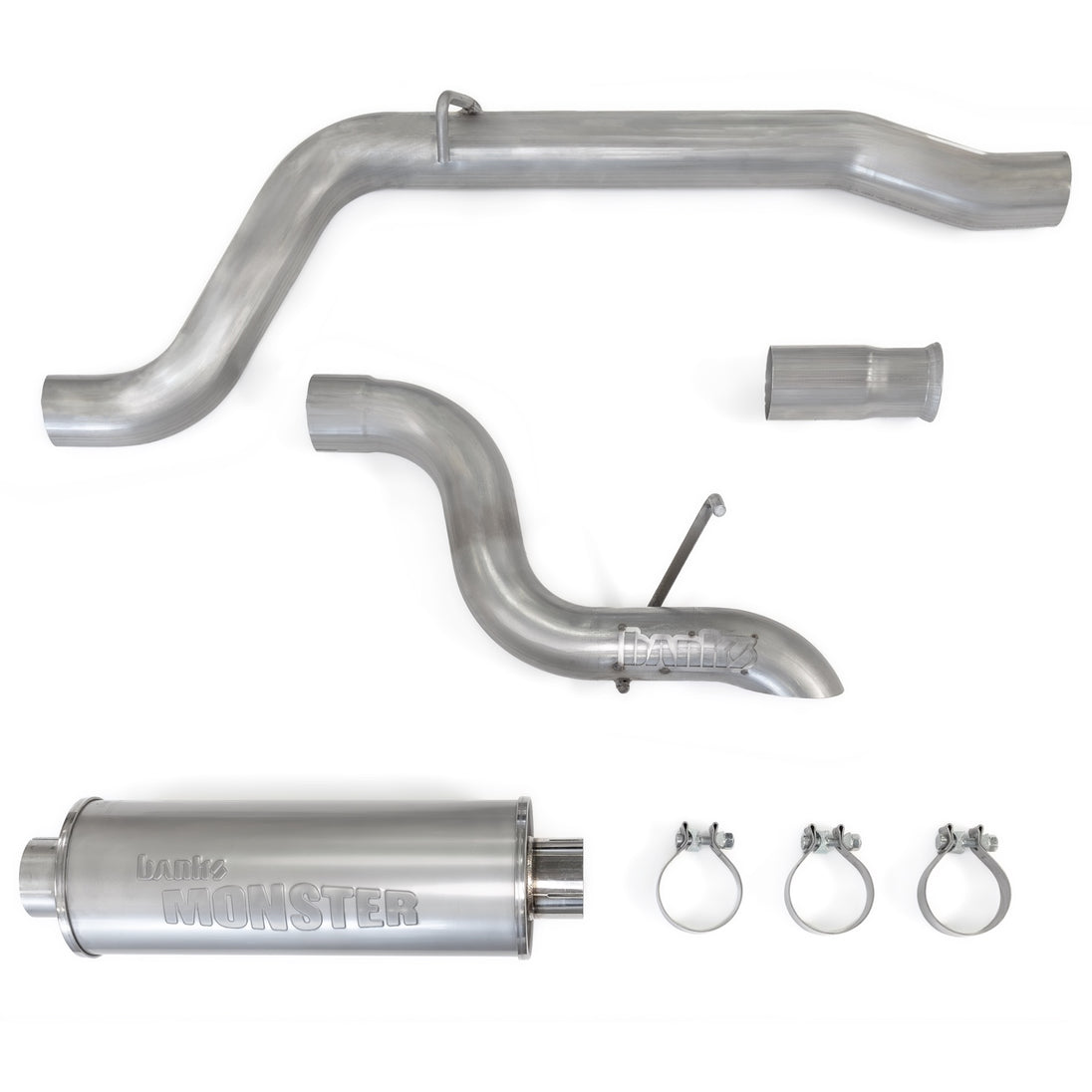 Monster Exhaust for 18-23 Jeep Wrangler JL 2.0L, 4-Door Banks Power - Image 2