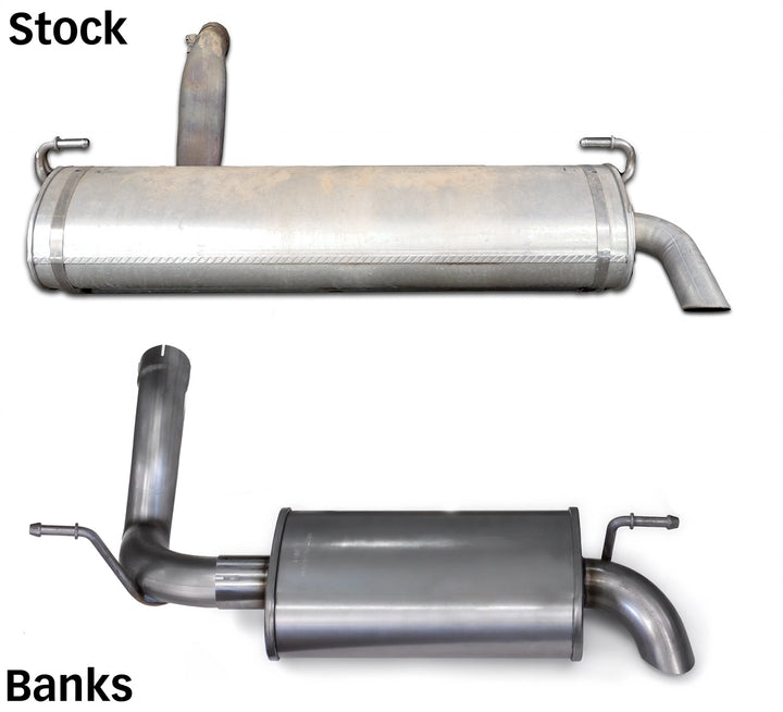 Monster Exhaust System for 18-23 Jeep Wrangler JL 3.6L, 2-Door Banks Power - Image 3