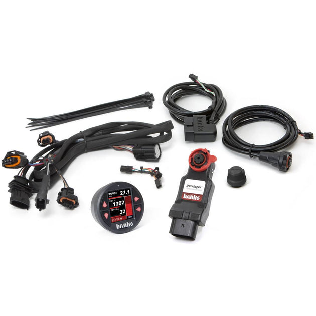 Derringer Tuner w/SuperGauge includes ActiveSafety and Banks iDash 1.8 SuperGauge for 14-18 Ram 1500 3.0L EcoDiesel and 14-17 Grand Cherokee 3.0L EcoDiesel Banks Power - Image 2