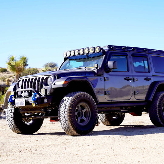 Bracket/Mount Set 50 Inch Overhead Jeep 4Xe KC HiLiTES - Image 8