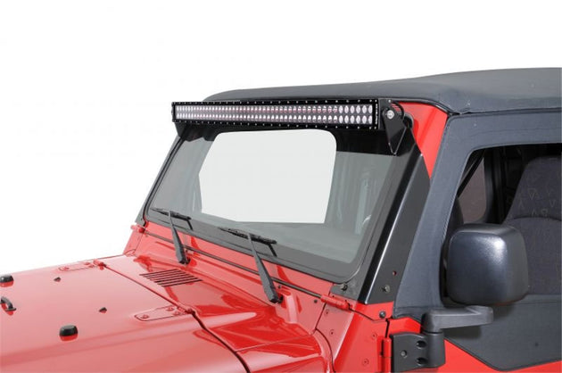 Bracket/Mount Set 50 Inch Overhead Jeep Wrangler TJ KC HiLiTES - Image 2