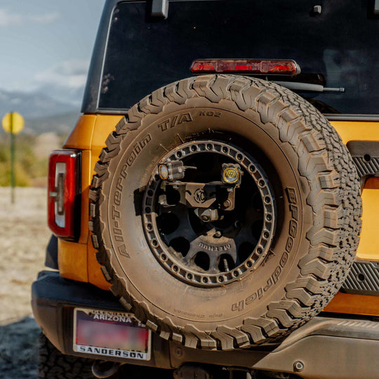 Spr Tir Carr (M14x1.5 Lug) 18+ Jeep Wrangler JL /21+ Ford Bronco Raptor KC HiLiTES - Image 13