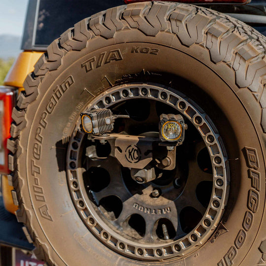 Spr Tir Carr (M14x1.5 Lug) 18+ Jeep Wrangler JL /21+ Ford Bronco Raptor KC HiLiTES - Image 14