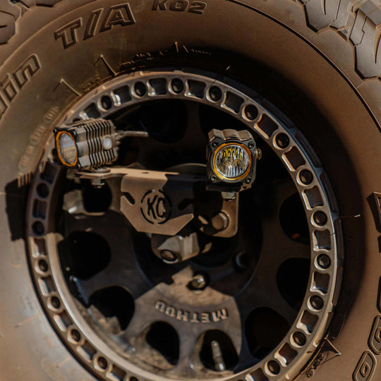 Spr Tir Carr (M14x1.5 Lug) 18+ Jeep Wrangler JL /21+ Ford Bronco Raptor KC HiLiTES - Image 15