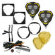 KC Flex Era 3 LED DM SAE Fog 2- Light Master Kit 10-24 Jeep JK JL JT Aftermarket KC HiLiTES - Image 1