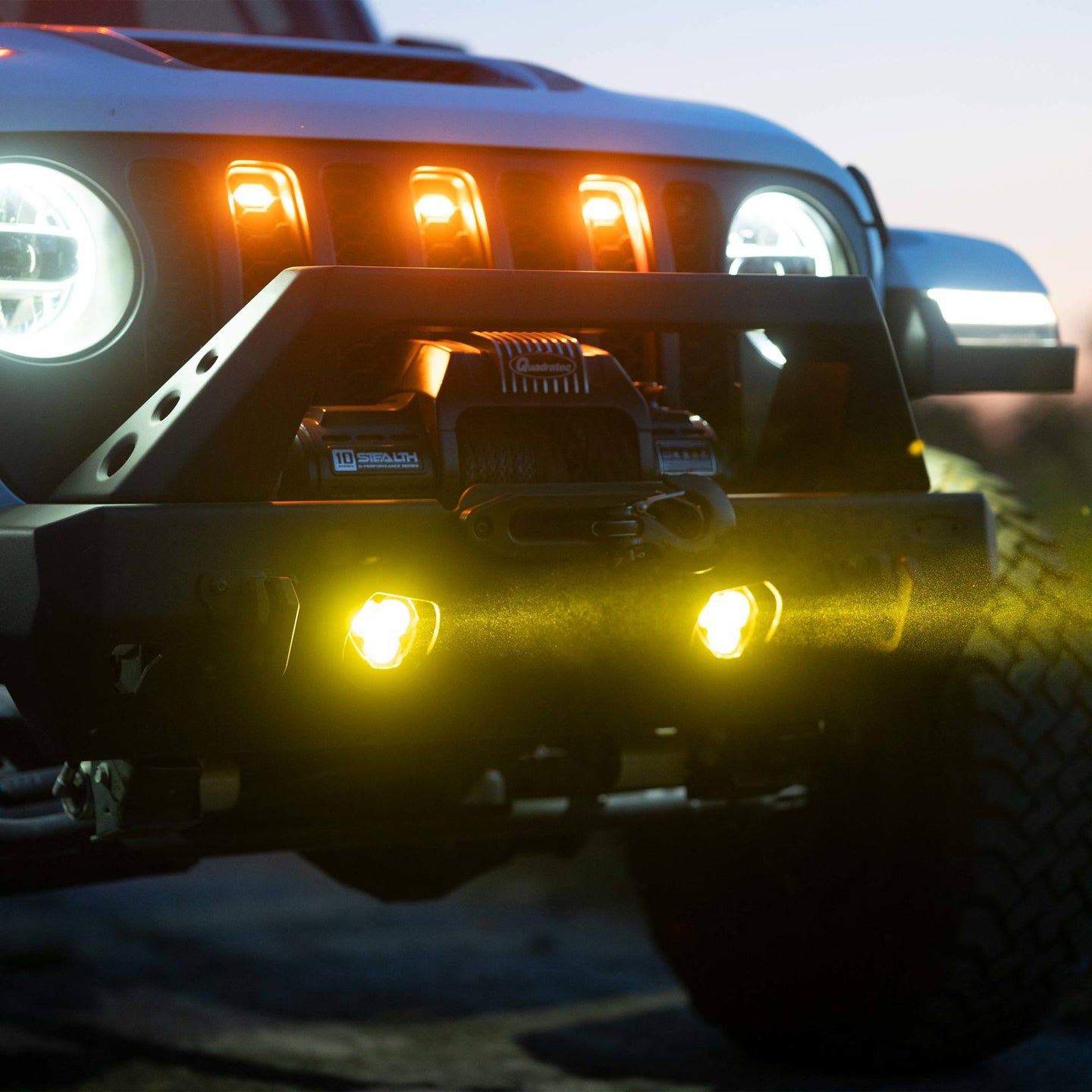 KC Flex Era 3 LED DM SAE Fog 2- Light Master Kit 10-24 Jeep JK JL JT Aftermarket KC HiLiTES - Image 14