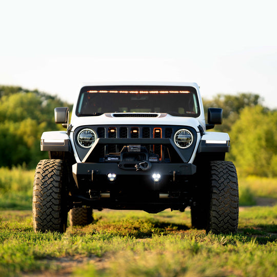 KC Flex Era 3 LED DM SAE Fog 2- Light Master Kit 10-24 Jeep JK JL JT Aftermarket KC HiLiTES - Image 29