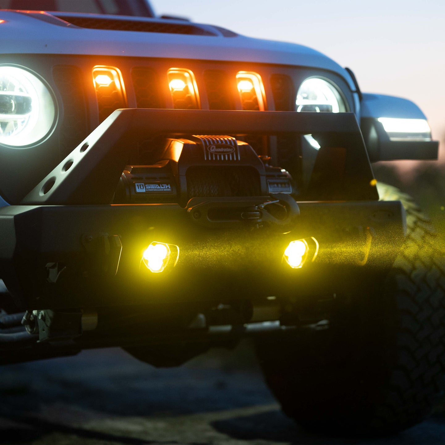 KC Flex Era 3 LED DM SAE Fog 2- Light Master Kit 10-24 Jeep JK JL JT Aftermarket KC HiLiTES - Image 33