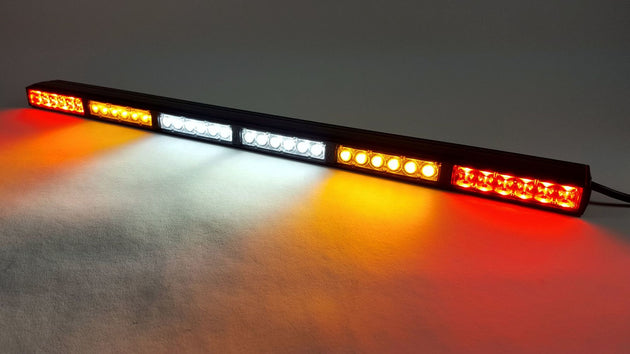 28 Inch Rear-Facing Chase LED Light Bar with Integrated Lighting Functions and Wire Lead For Jeep Wrangler JL/JlU KC HiLiTES - Image 2