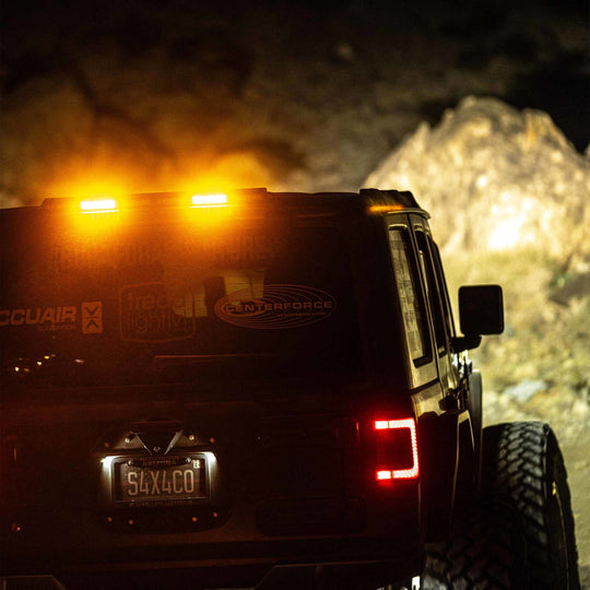 28 Inch Rear-Facing Chase LED Light Bar with Integrated Lighting Functions and Wire Lead For Jeep Wrangler JL/JlU KC HiLiTES - Image 14