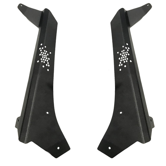 Wrangler/Gladiator Lower Cowl LED Light Pod Brackets and Upper Bar Brackets Rock Slide Engineering - Image 4