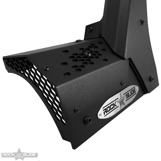 JL / JT Lower Larger Cowl LED Light Pod Brackets and Upper Bar Brackets Rock Slide Engineering - Image 5