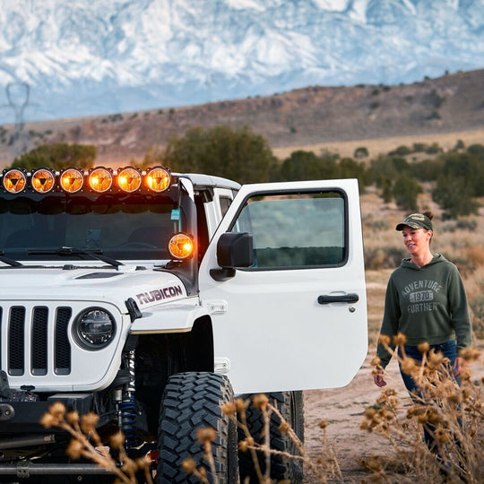 Gravity Titan Overhead 50 Inch Light Bar 2018-2026 Jeep Wrangler JL/Gladiator KC HiLiTES - Image 4