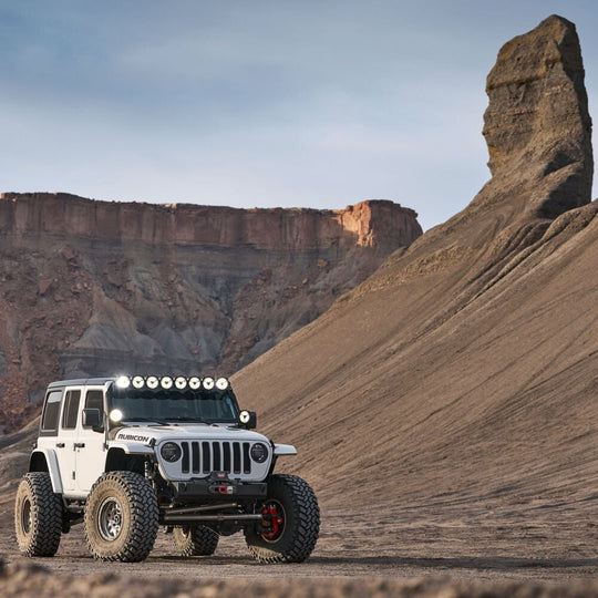 Gravity Titan Overhead 50 Inch Light Bar 2018-2026 Jeep Wrangler JL/Gladiator KC HiLiTES - Image 7