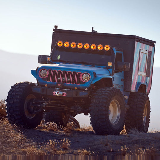 Gravity Titan Overhead 50 Inch Light Bar (2021-2026 Jeep Wrangler 4Xe) KC HiLiTES - Image 4