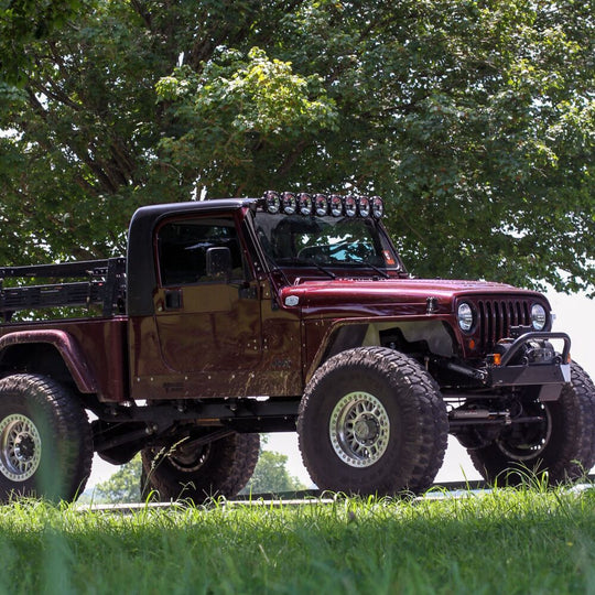 Gravity Titan Overhead 50 Inch Light Bar 1997-2006 Jeep Wrangler TJ KC HiLiTES - Image 3