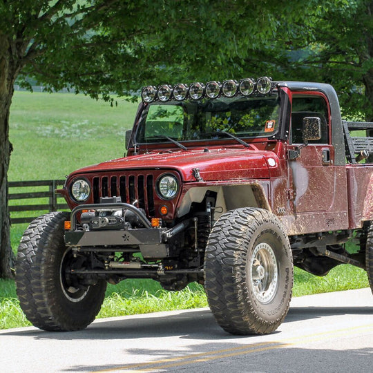 Gravity Titan Overhead 50 Inch Light Bar 1997-2006 Jeep Wrangler TJ KC HiLiTES - Image 4