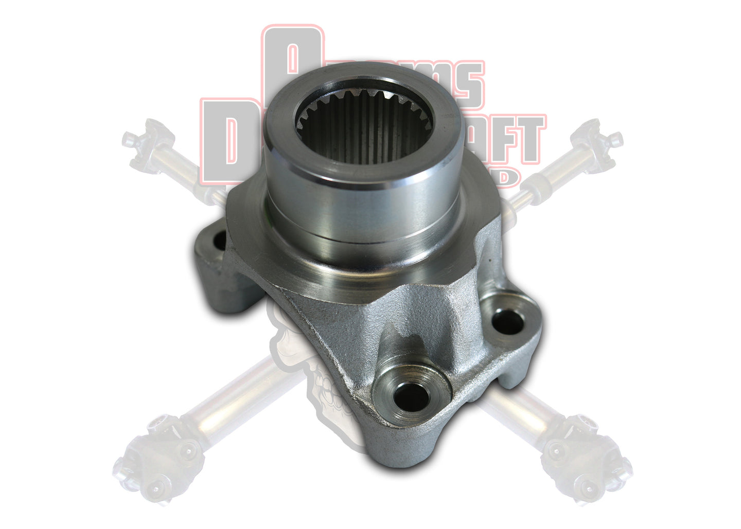 Adams Forged Jeep JK Front 1310 Series Pinion Yoke U-Bolt Dana 30 Or 44 Rubicon Or Non Rubicon - Image 1