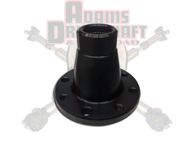 Adams Forged Jeep JK Front 1350 Series CV Transfer Case Flange With 2 Inch Pilot - Image 1