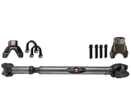 JK Rear 1310 CV Greaseable Driveshaft 2 Door Adams Driveshaft - Image 1