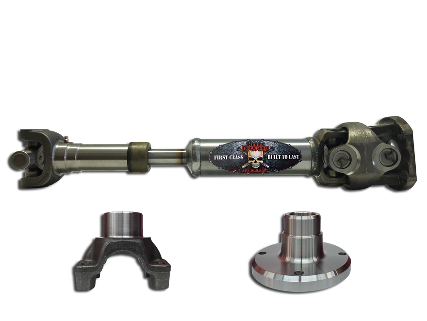 JK Rear 1350 Solid CV Driveshaft 4 Door Adams Driveshaft - Image 1