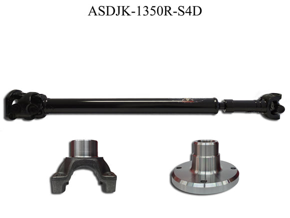 JK Rear 1350 Solid CV Driveshaft 4 Door Adams Driveshaft - Image 6
