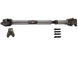 JL Front 1310 Solid CV Driveshaft with Flange 2 or 4 Door (Rubicon - Sport - Sahara) Adams Driveshaft - Image 1