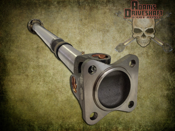 JL Front 1310 Solid CV Driveshaft with Flange 2 or 4 Door (Rubicon - Sport - Sahara) Adams Driveshaft - Image 3