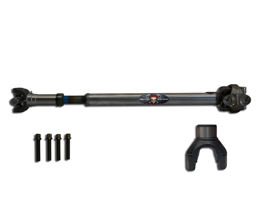 JL Front 1350 Solid CV Driveshaft 2 or 4 Door with Ult 60s Adams Driveshaft - Image 1
