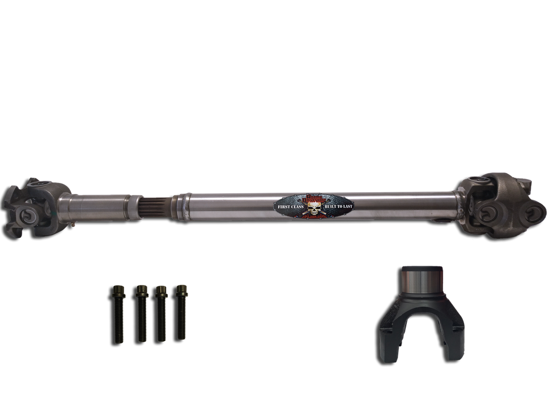 JT Front 1350 Solid CV Driveshaft (Half Round) (Rubicon - Sport - Overland) Adams Driveshaft - Image 1