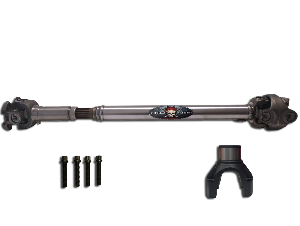 JT Front 1350 Solid CV Driveshaft (Half Round) (Rubicon - Sport - Overland) Adams Driveshaft - Image 1