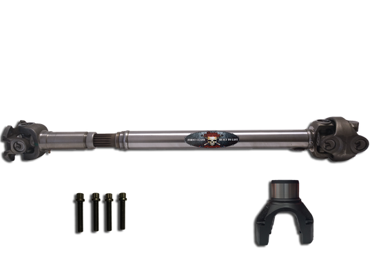 JT Front 1350 Solid CV Driveshaft (Half Round) (Rubicon - Sport - Overland) Adams Driveshaft - Image 1