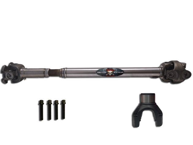 JT Front 1350 Solid CV Driveshaft (Half Round) (Rubicon - Sport - Overland) Adams Driveshaft - Image 1