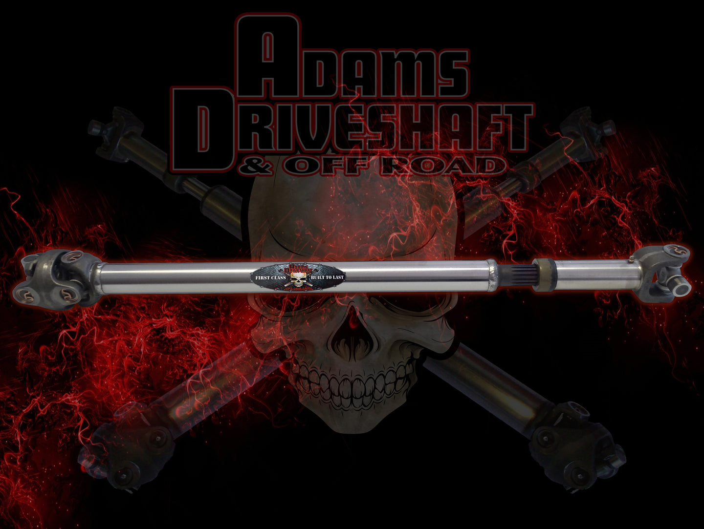Adams Driveshaft Front LJ Non Rubicon 1310 CV Driveshaft Heavy Duty Series - Image 1