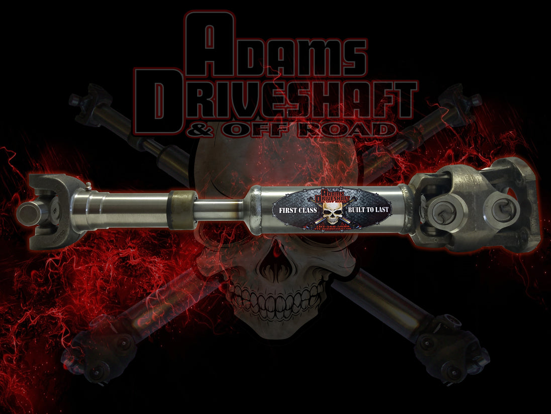 Adams Driveshaft Jeep LJ Rubicon Rear 1350 CV Driveshaft Extreme Duty Series - Image 1