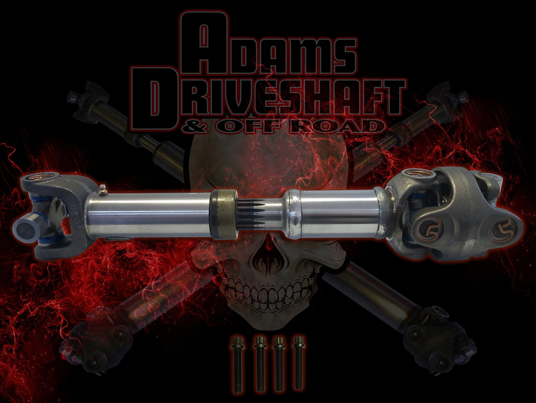 Adams Driveshaft TJ Rear Non Rubicon 1310 CV Driveshaft Heavy Duty Series - Image 1