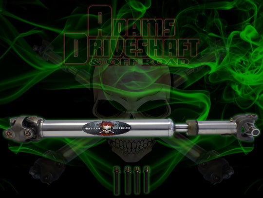 Adams Driveshaft Front XJ Cherokee 1310 CV Driveshaft Extreme Duty Series - Image 1