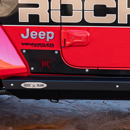 JL 4 Door Step Slider Rocker Guards Rock Slide Engineering - Image 3