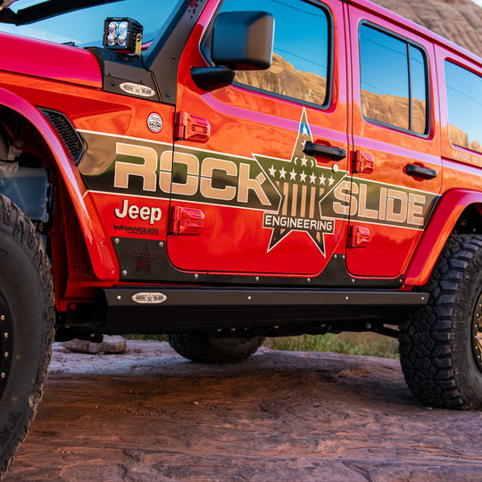 JL 4 Door Step Slider Rocker Guards Rock Slide Engineering - Image 5