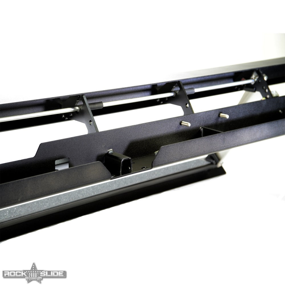 Step Slider Skid Plate Kit for 2007-18 Jeep JK 4 Door Rock Slide Engineering - Image 3