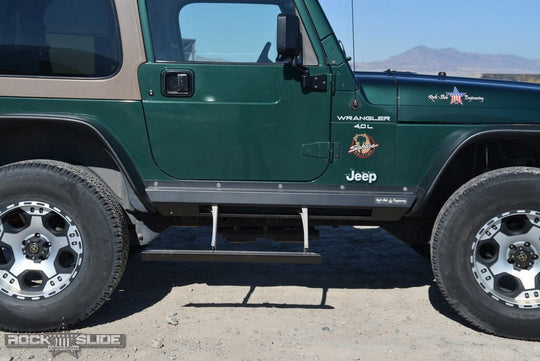 TJ 2 Door Step Slider Rock Slide Engineering - Image 1