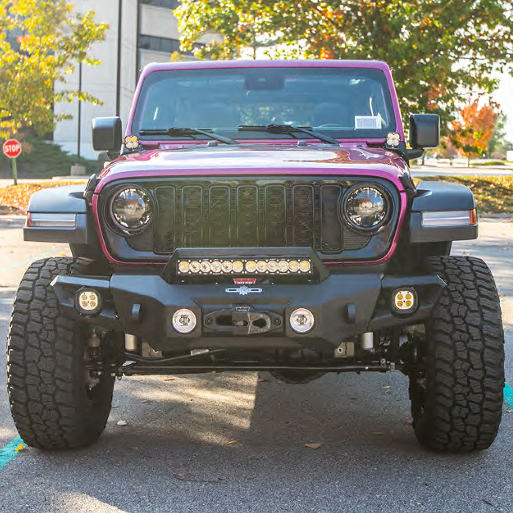 Combo Mid Front And Full Rear Bumpers For 18-25 Jeep Wrangler JL 2-4 Door Rock Slide Engineering - Image 1