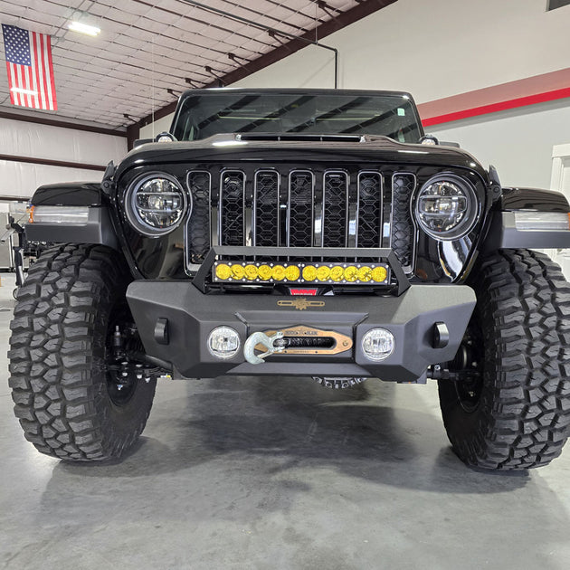Combo Shorty Front And Full Rear Bumpers For 18-25 Jeep Wrangler JL 2-4 Door Rock Slide Engineering - Image 1