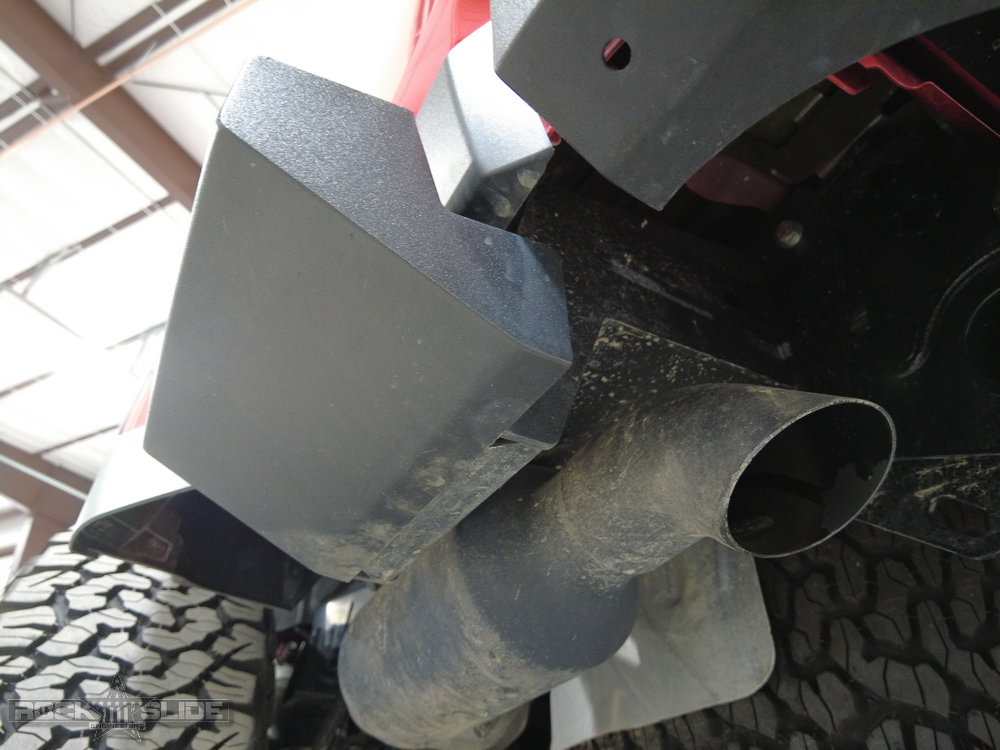 Gladiatror Rear Rock Sliders for 20-Pres Jeep Gladiator JT Steel Powdercoat Rock Slide Engineering - Image 5
