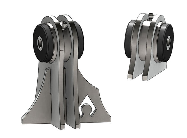 Jeep TJ Weld On UCA Brackets For Low Pro Front Truss Daystar Bushings 7/16 Inch Bolt Size Artec Industries - Image 1