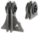 Jeep TJ Weld On UCA Brackets For Low Pro Front Truss Daystar Bushings 7/16 Inch Bolt Size Artec Industries - Image 2