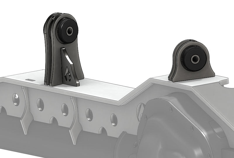 Jeep TJ Weld On UCA Brackets For Low Pro Front Truss Currie JJ Bushings 7/16 Inch Bolt Size Artec Industries - Image 3